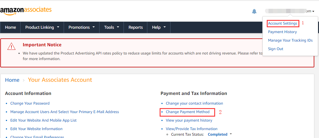 亚马逊联盟Amazon affiliate注册及Payoneer收款设置